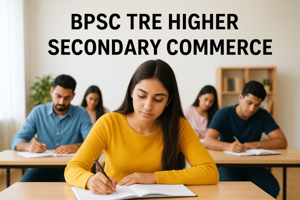 BPSC TRE Higher Secondary Commerce