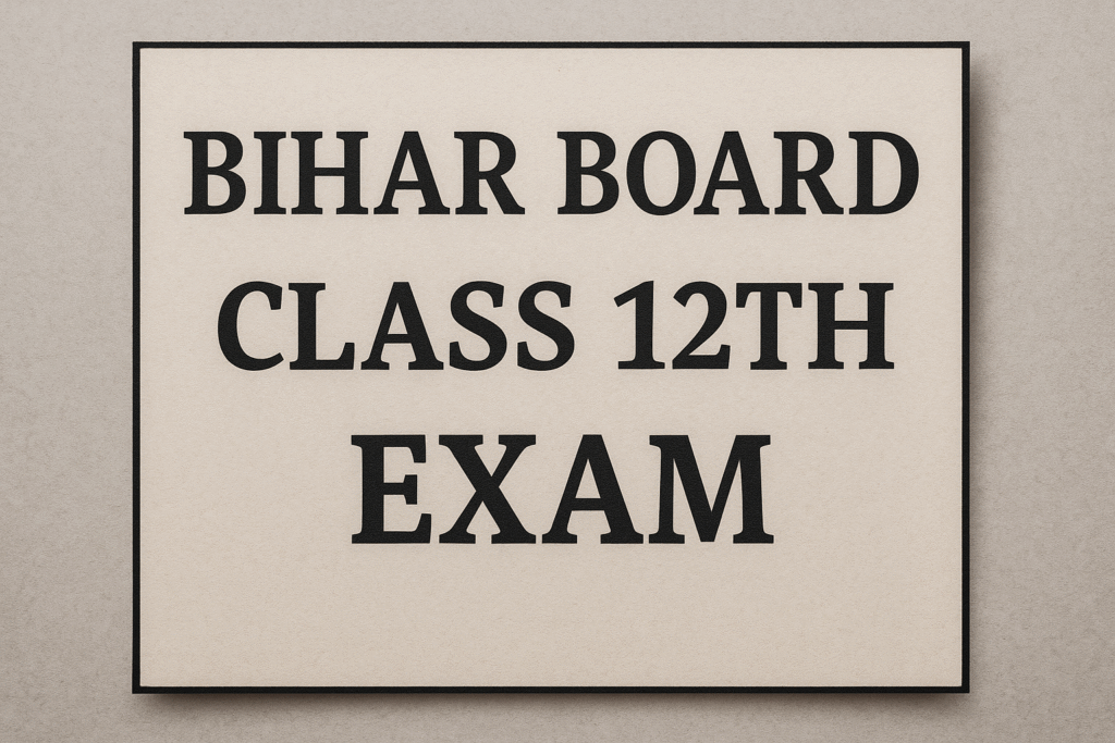 crack bihar board 12th exam