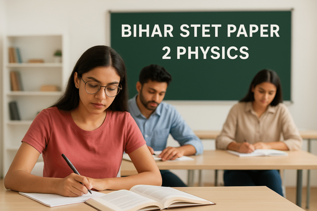 Bihar STET Paper 2 Physics