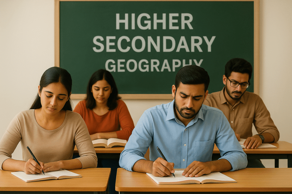 bpsc tre higher secondary geography teacher exam