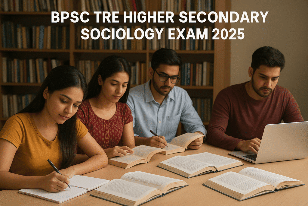 BPSC TRE Higher Secondary PGT Sociology